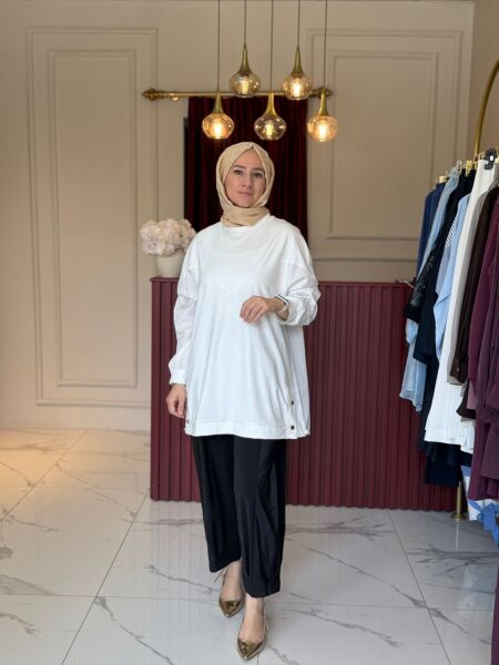 Paraşüt Detaylı Pantolon (siyah)