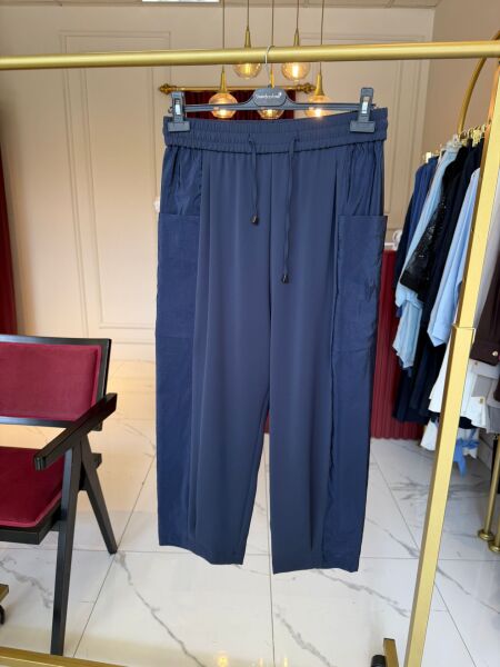 Paraşüt Detaylı Pantolon (lacivert)
