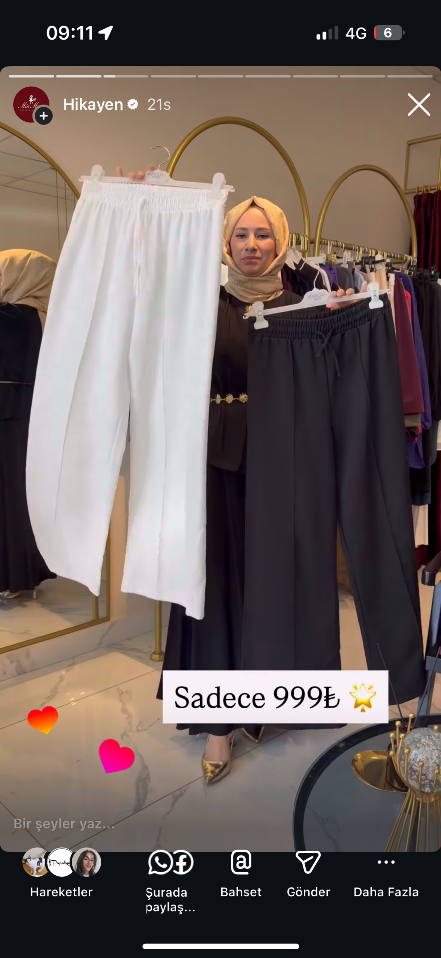 Çimalı pantolon