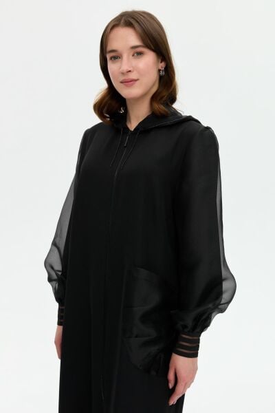 müsemma şifon detaylı kap