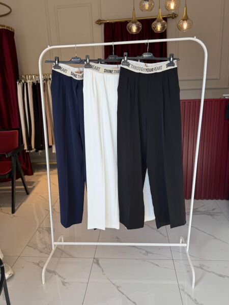 Palazo kesim pantolon lacivert