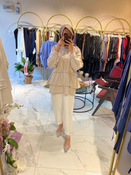 Taş Detaylı Gömlek