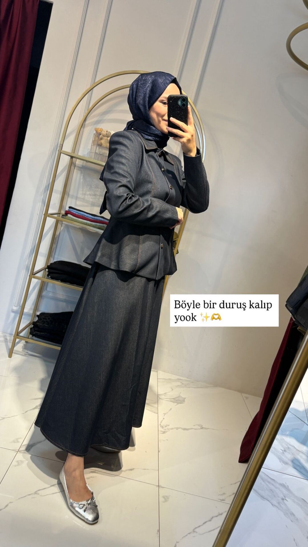Denim Etekli Takım 2