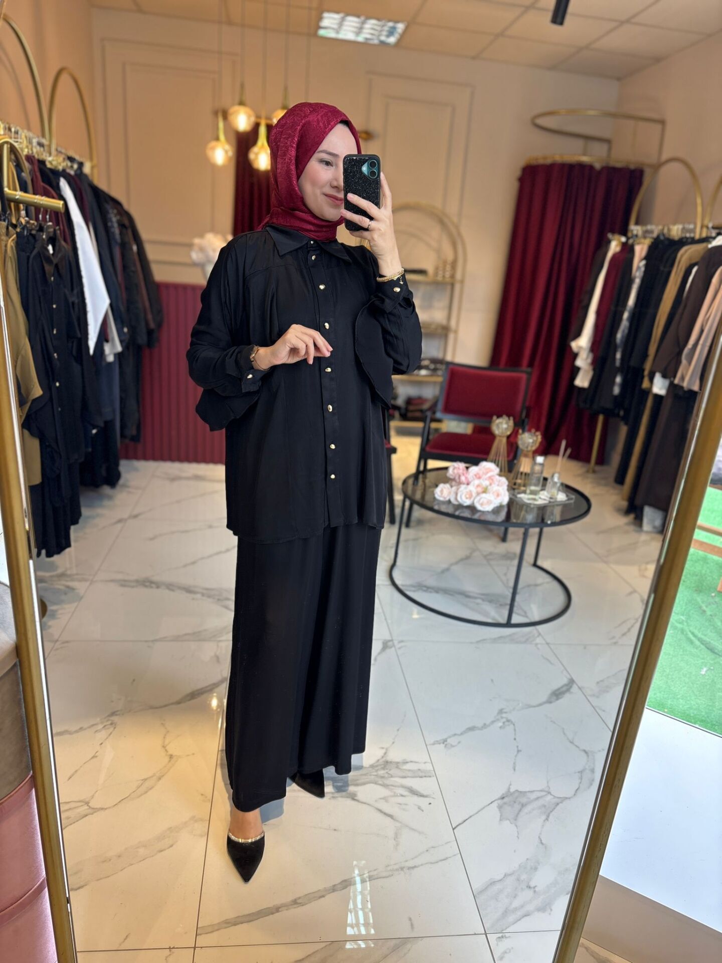 Beys Design Volanlı Takım YEŞİL  - 4