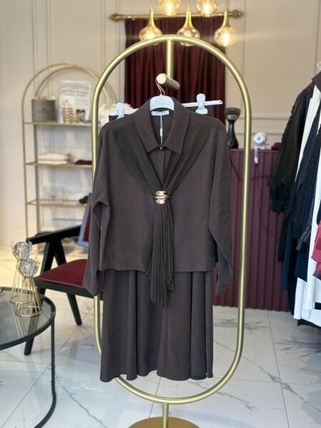 Etekli Fularlı Takım