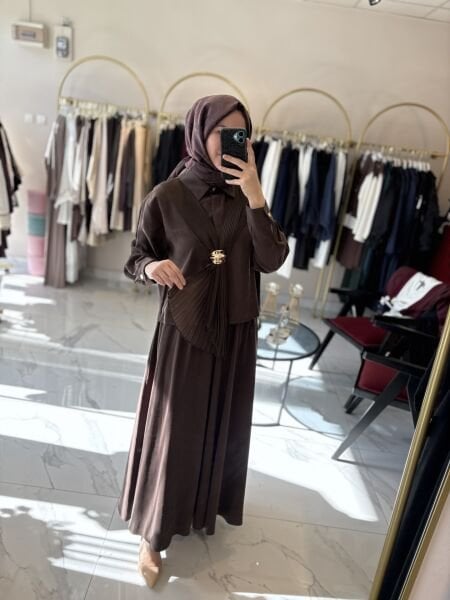 Etekli Fularlı Takım