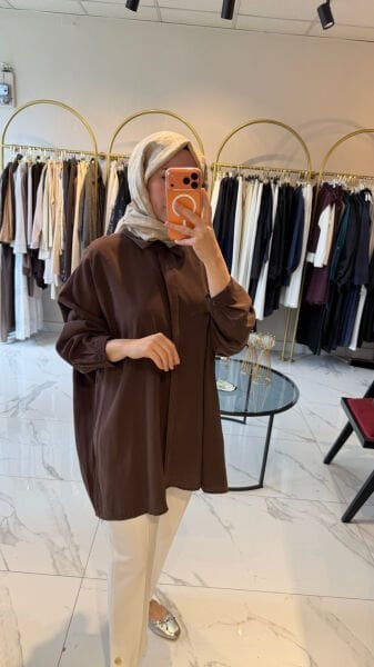 RENKLİ BASİC GÖMLEK TUNİK
