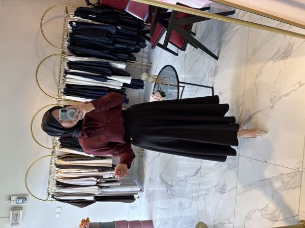 Yusuf Özdemir Kloş Etek siyah