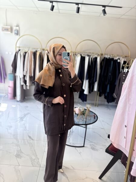 Wennora paris serisi şal Hardal