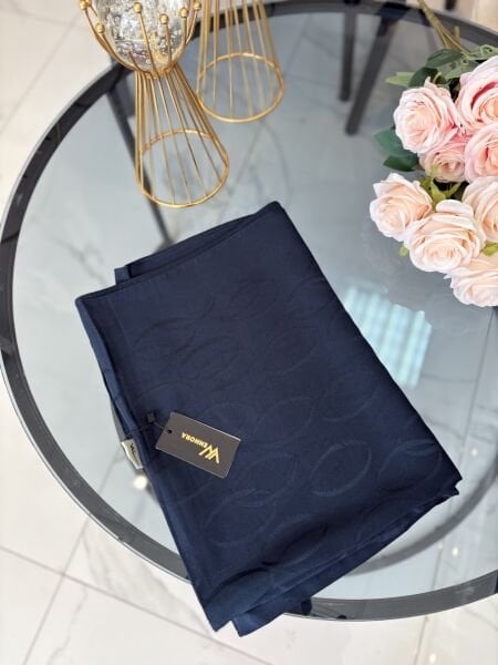 Wennora zincir desen Lacivert