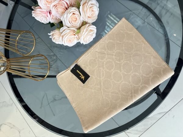 Wennora küçük zincir desen açık kahverengi