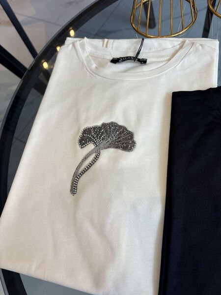 Qmash kısa kollu içlik tunik