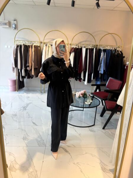 Belden Büzgülü Çıtçıt Detaylı Takım